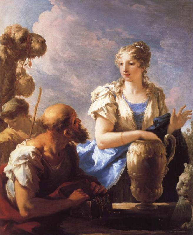 Rebecca at the Well, PELLEGRINI, Giovanni Antonio